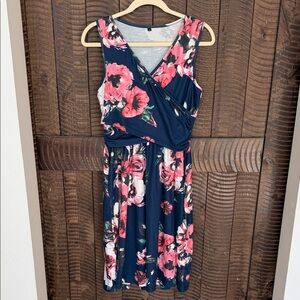 Floral Sleeveless Dress